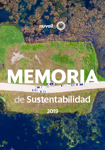 portada memoria de sustentabilidad nuvoil 2019